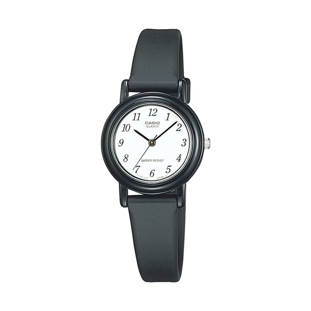 Casio Women’s Black & White Analog Classic Watch – LQ-139B-1BMQ